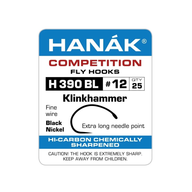 Hanak 390 BL Klinkhammer Hook|10|12|14|16|18|20