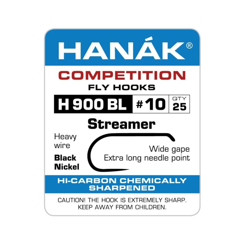Hanak 900 BL Streamer Hook|6|8|10
