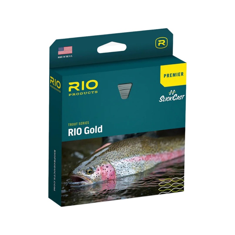RIO Premier Gold Fly Line|Moss/Gold|WF2F|WF3F|WF4F|WF5F|WF6F|WF7F|WF8F|WF9F