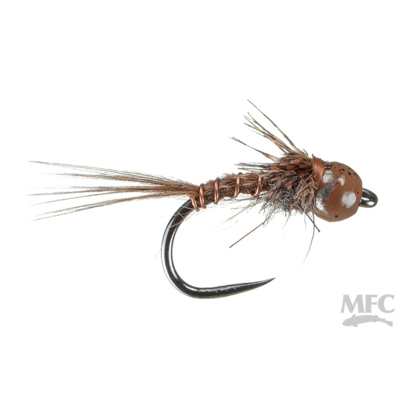 American Nymph|Mottled Olive|Mottled Brown|14 (3.3mm)|16 (2.8mm)