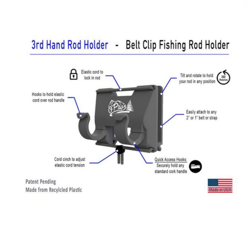 O’Pros – Third Hand Rod Holder