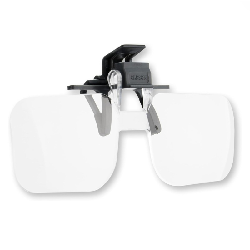 Carson – Clip On Glasses Flip Up Magnifiers
