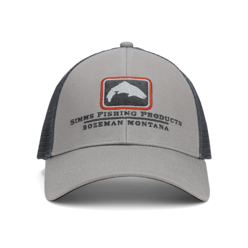 Simms – Trout Icon Trucker|Tan|Ghost Camo Stone|Gulf Blue|Cinder|Regiment Camo Carbon