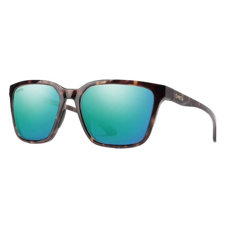 Smith Optics – Shoutout|Opal Mirror (Tortoise) Chromapop|Green Mirror (Vintage Tortoise) Chromapop Glass