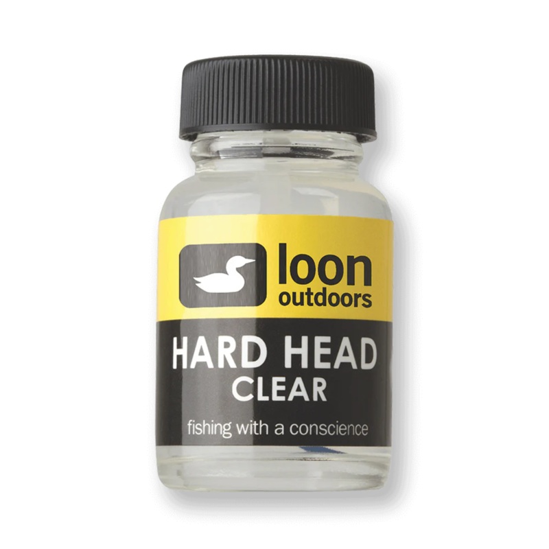 Loon – Hard Head Fly Finish|Clear|Black