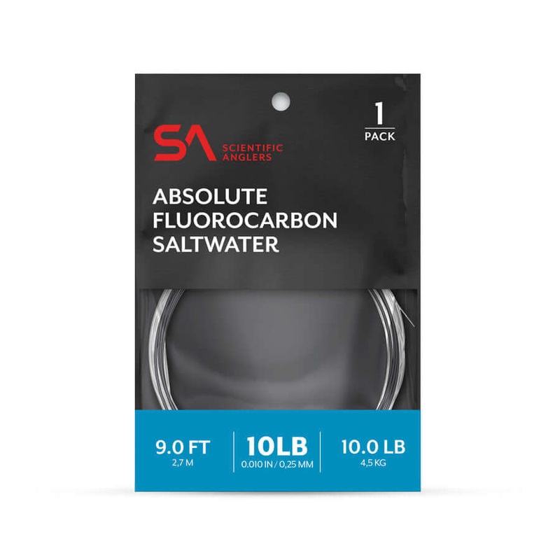 Scientific Anglers – Absolute Saltwater Fluorocarbon Leader 9′