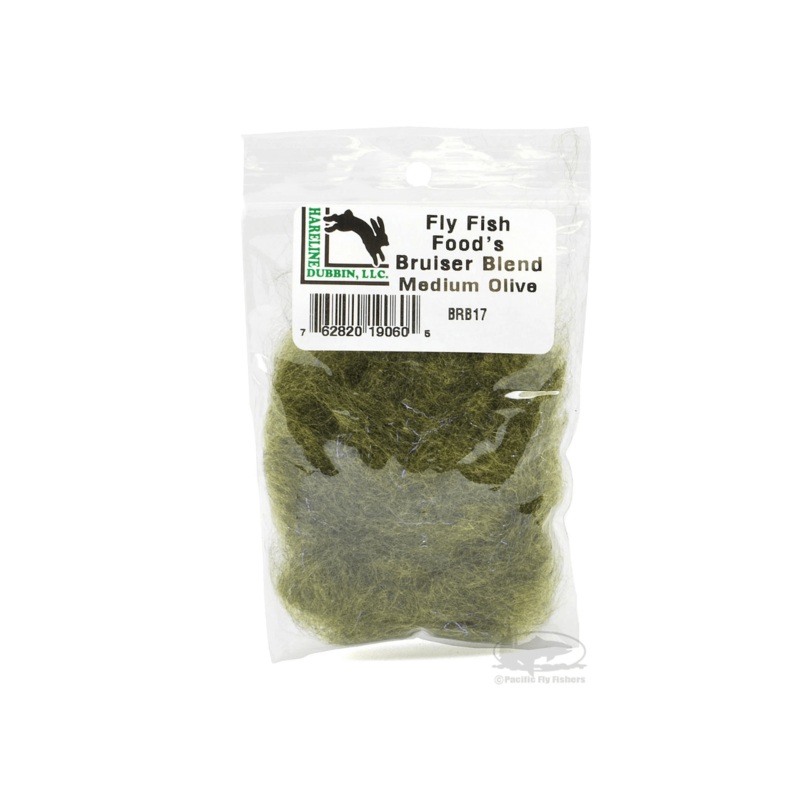 Fly Fish Food’s Bruiser Blend|Cream|Dark Olive|Medium Olive|Sasquatch Brown|Tan|White|Black Red|Brown Olive|Butter Belly