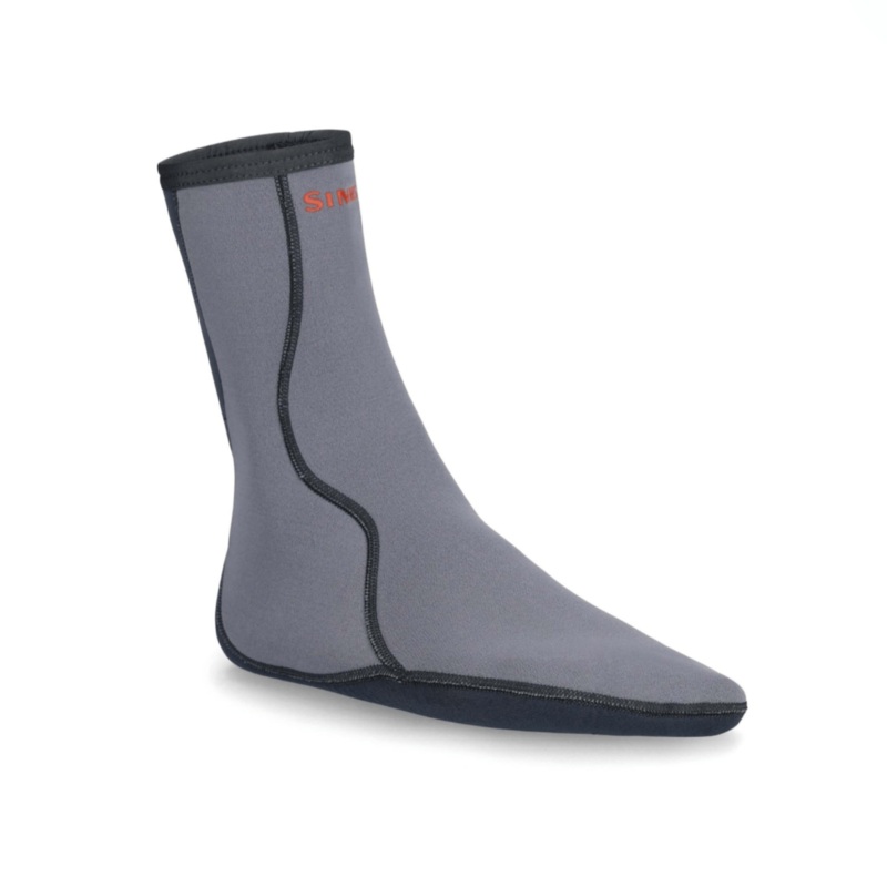 Simms Neoprene Wading Socks|Steel|S|M|L|XL