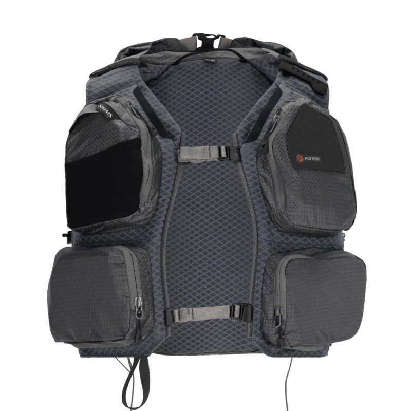 Simms –  Flyweight Vest Pack|Smoke|L/XL|S/M