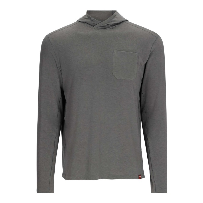 Simms – Men’s Glades Hoody|Steel Heather|Dark Clover Heather|L|M|XL|XXL