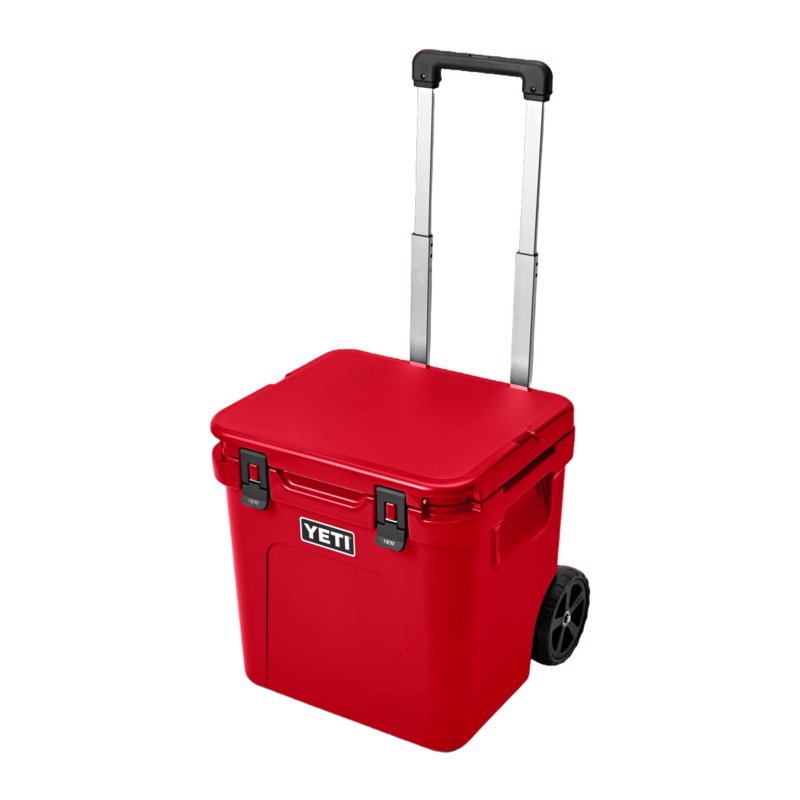 Yeti Roadie 48 Wheeled Cooler|Rescue Red|Charcoal