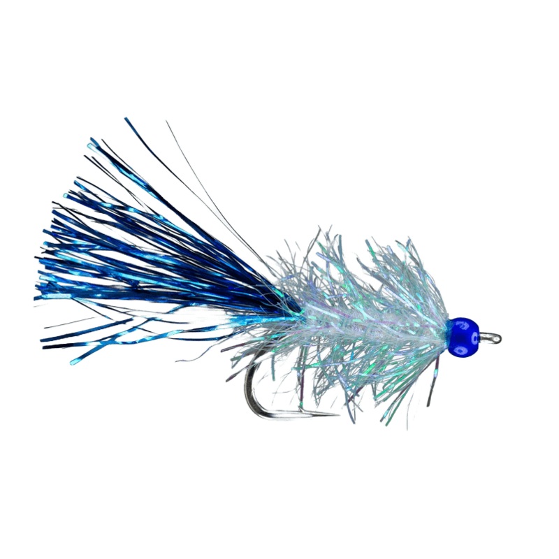RIO – Cats Coastal Bugger #6|Blue|Purple|Olive/Copper|Chartreuse
