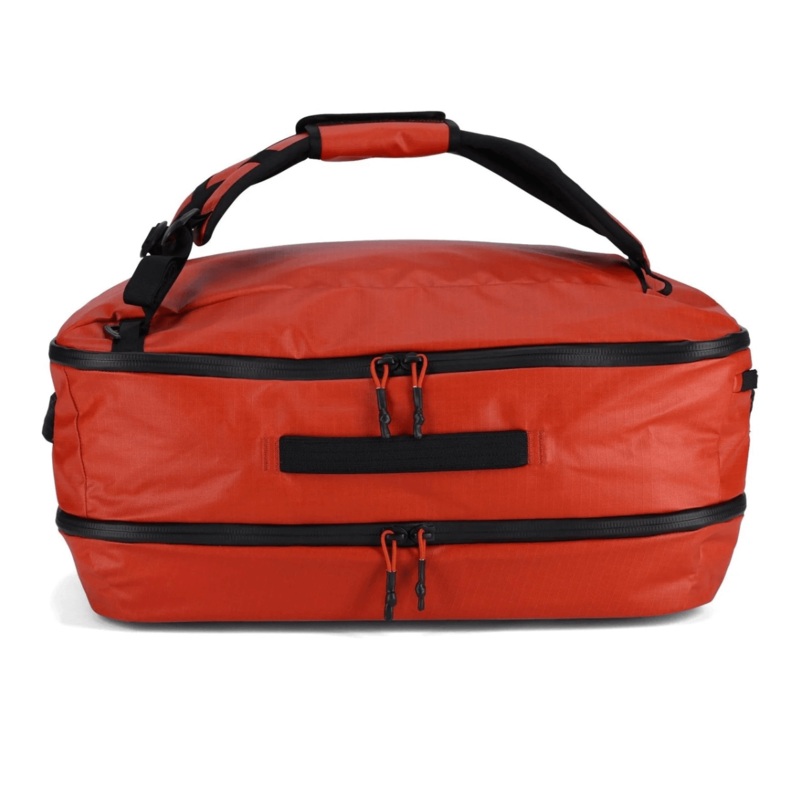 Simms – Tailwind 50L Duffel|Simms Orange|Black