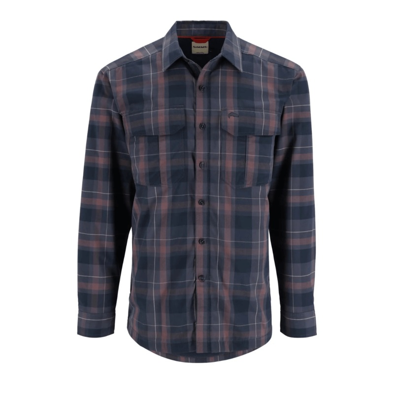 Simms – ColdWeather LS Shirt|Bronzeback Logan Plaid|Selvedge Logan Plaid|M|L|XL|XXL
