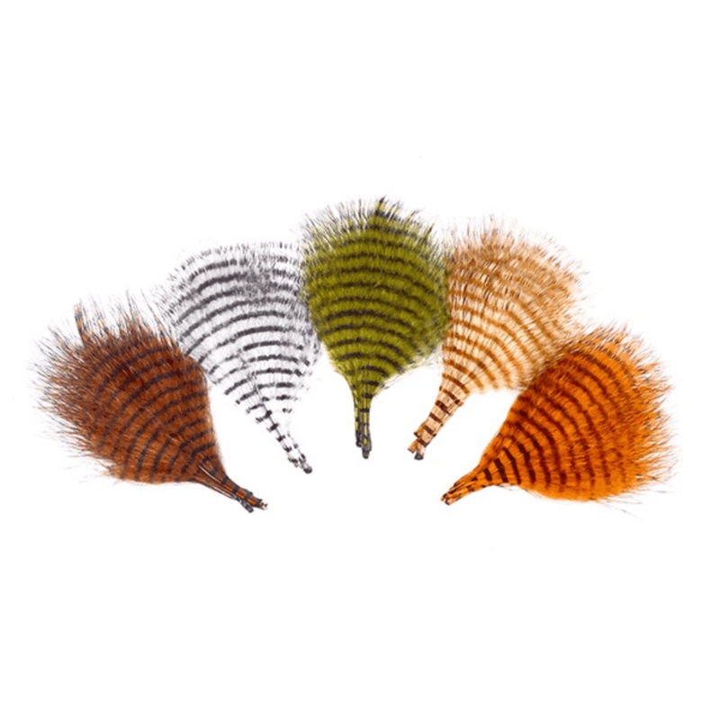 MFC – Mini Barred Marabou|Yellow/Barred Brown|White/Barred Black|Olive/Barred Black|Tan/Barred Black|Burnt Orange/Barred Black|Grey/Barred Brown|Tan/ Barred Brown|Yellow/Barred Black