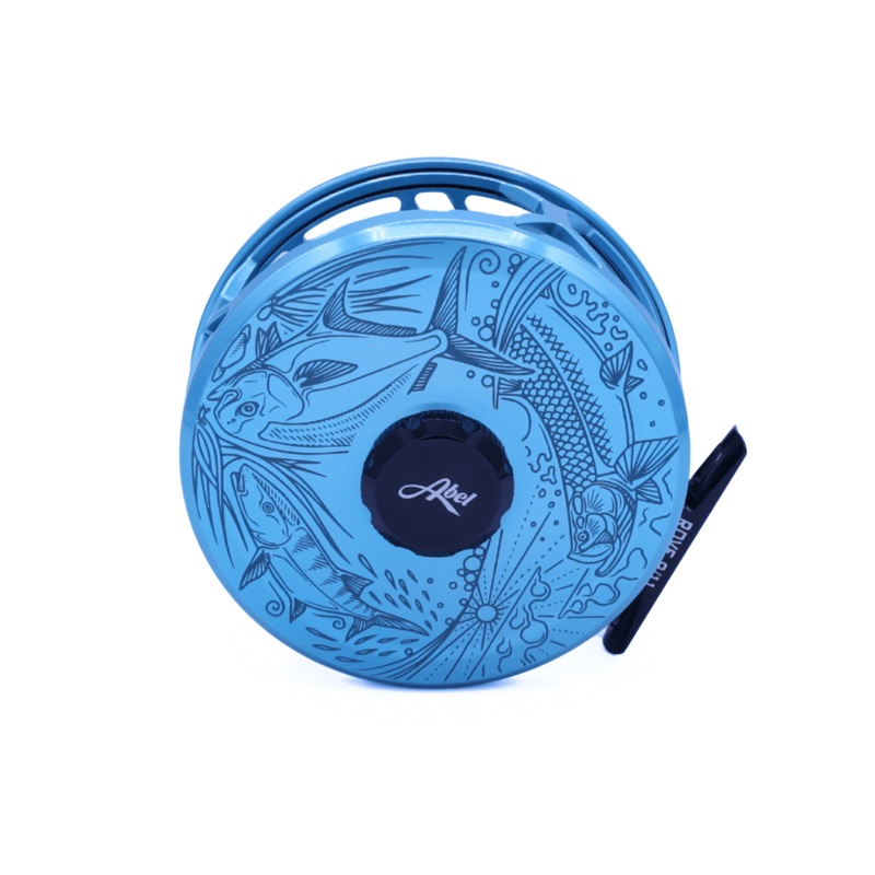 Abel Rove 9/11 Teal Underwood Slammin’ Fly Reel