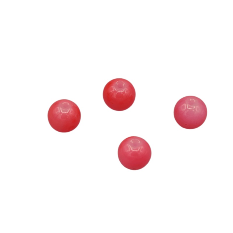 Faux Roe – Glass Beads|Grape Swirls|Intense Pink|Hot Orange|Chartreuse|Baby Pink|Salmon Pink|10mm|8mm|6mm