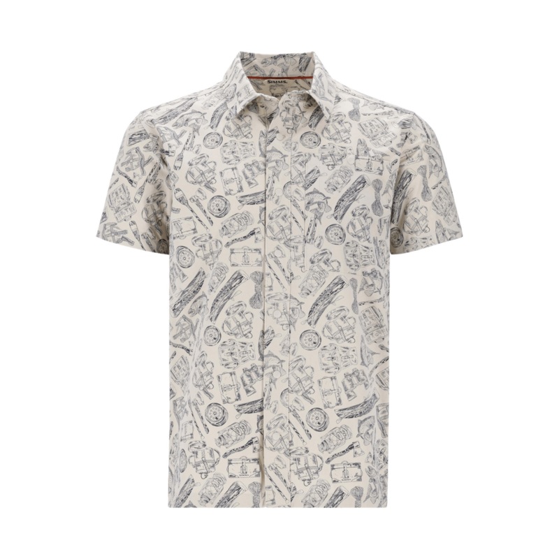 Simms Tailout SS Shirt|Camp Sand|Pale Pine|M|L|XL|XXL