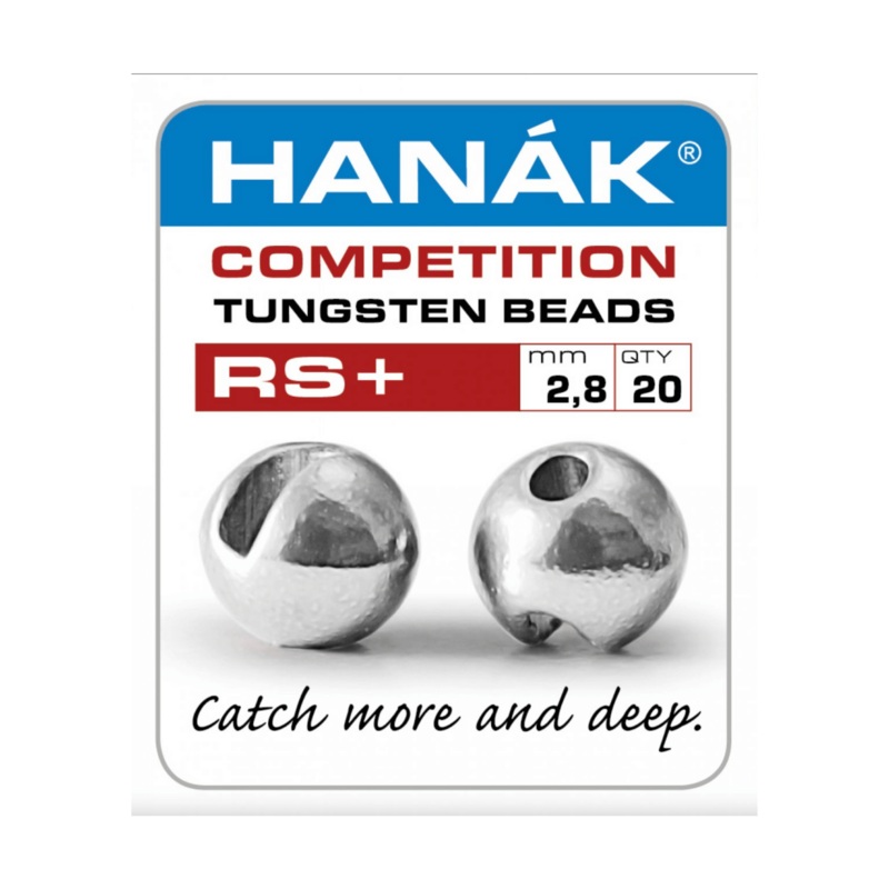Hanak RS+ Slotted Tungsten Beads