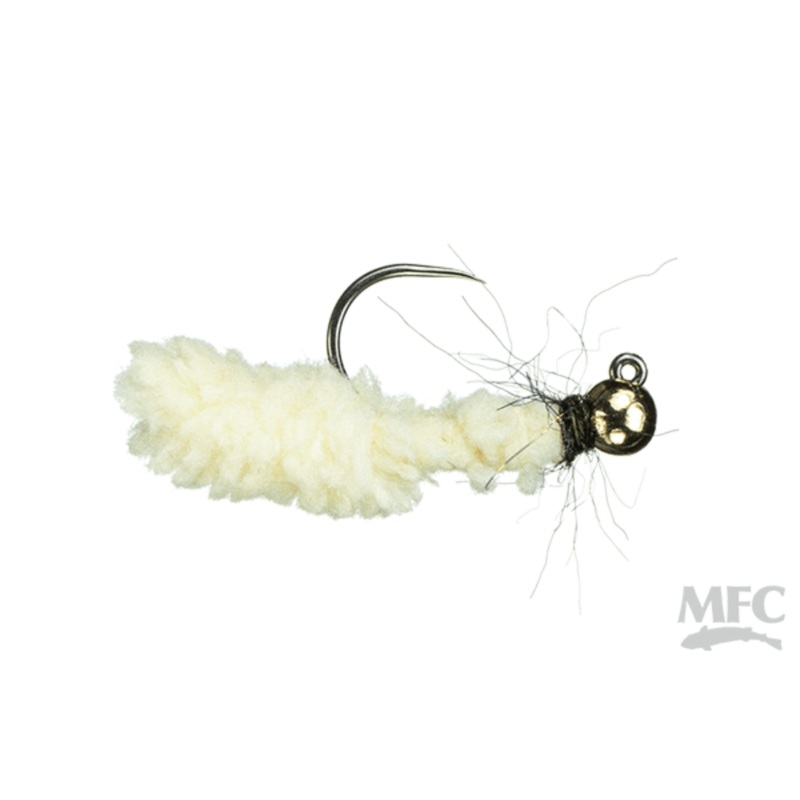 Jig Mop Fly|Light Olive|Cream|10 (3.8mm)