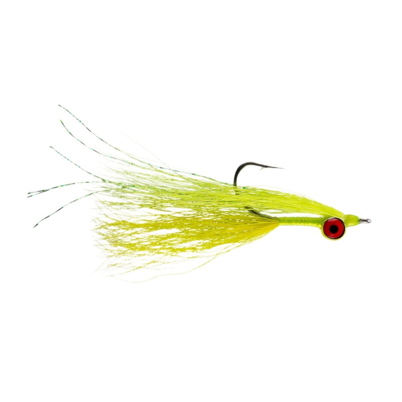 RIO Clouser Minnow|Chartreuse/Yellow|Olive/White|White|Pink/Chartreuse|Olive/Yellow|Grey/White|Dark Brown/Orange|Black/Olive|Pink/White|Chartreuse/White|6|2|2/0