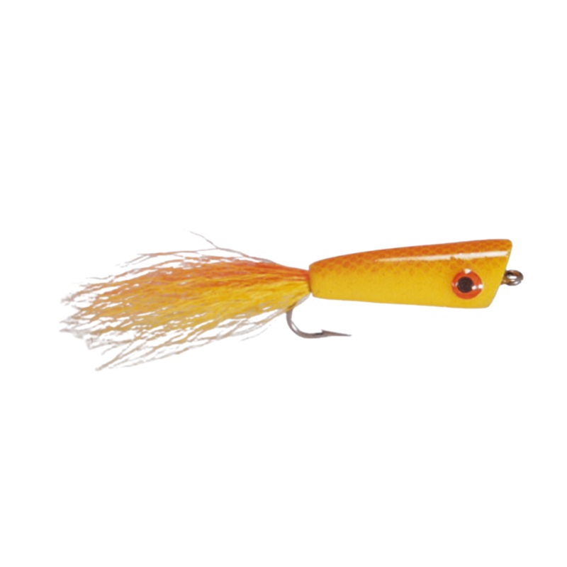 CB Pencil Popper|Chartreuse|Minnow Gray|Orange|1/0