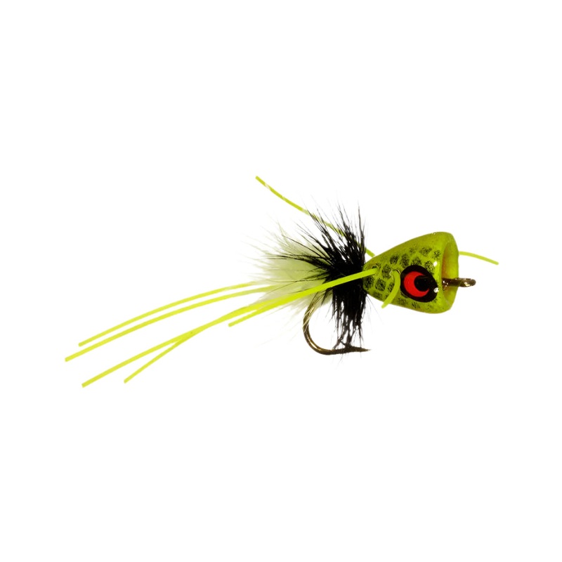 Micro-Me Pop Frog|Chartreuse|Olive|Black|4|8