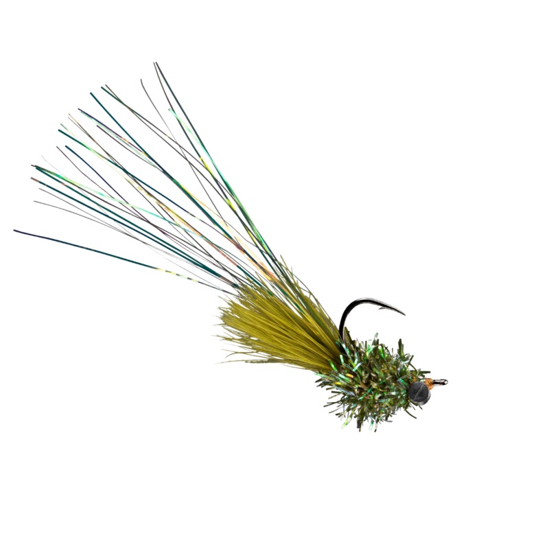 Rio’s Muffin Top Streamer Fly|Olive|Tan|Black/Brown|4