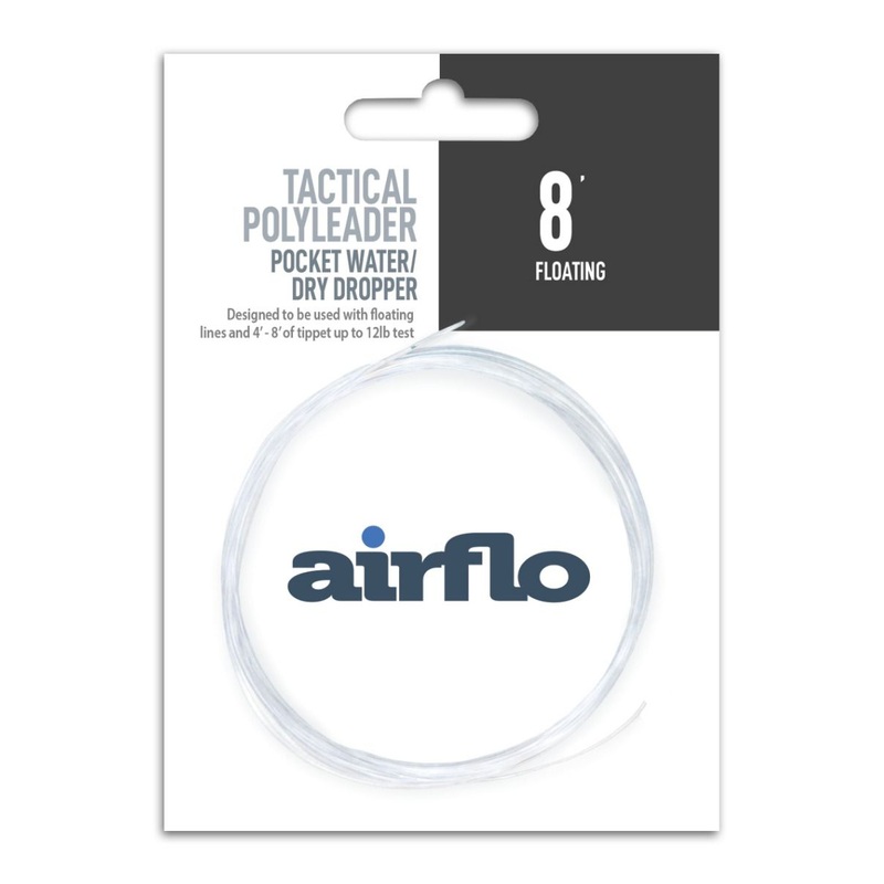 Airflo Tactical Polyleader | Pocket water / Dry Dropper 8′