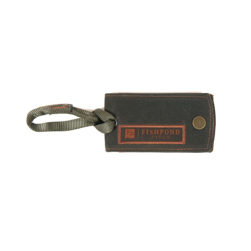 Fishpond FP Field Luggage Tag – Peat Moss
