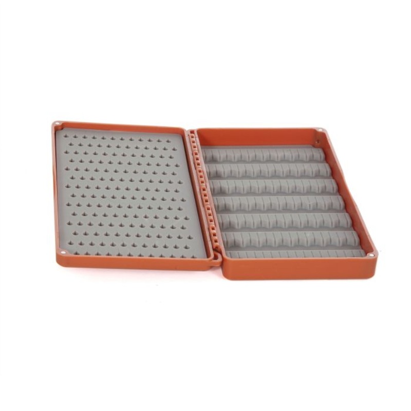 Tacky Double Haul Fly Box|Burnt Orange