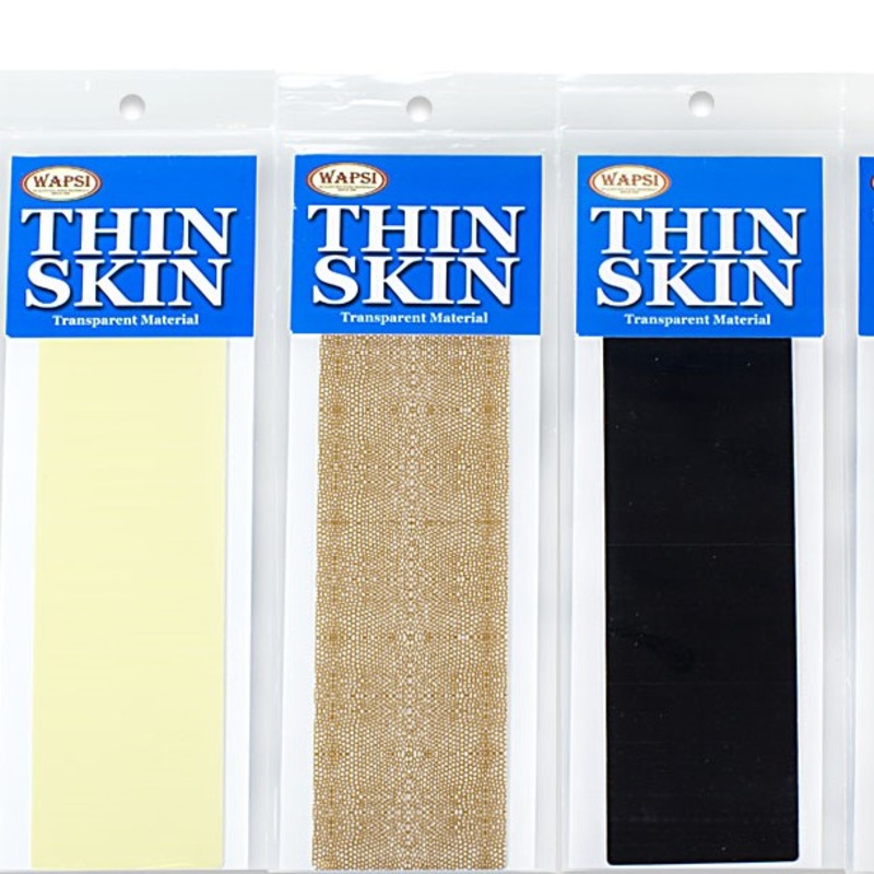 Thin Skin–Wapsi|Black|Brown|Bustard Natural|Bustard Olive|Clear|Czech Speck|Fly Specks Clear/Black|Fly Specks Olive/Black|Fly Specks Tan/Black|Light Olive|Mottled Oak Golden Stone|Mottled Oak Natural|Mottled Oak Olive|Olive|Tan