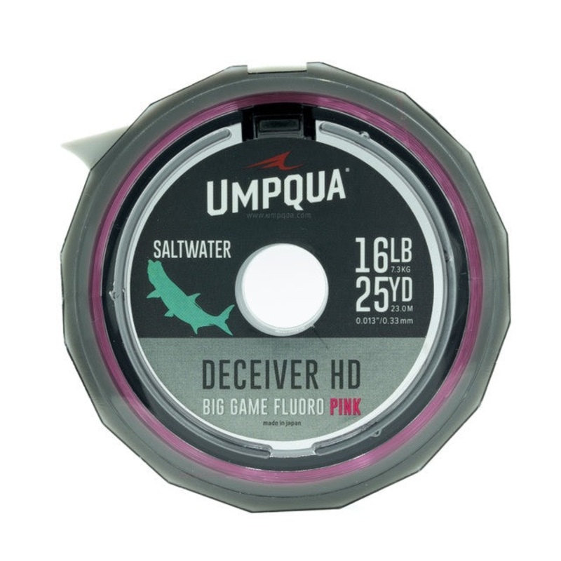 Umpqua Deceiver HD Big Game Fluorocarbon Tippet Pink (25 yds)
