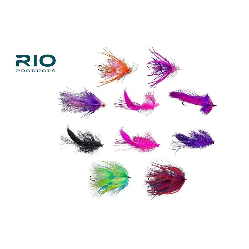 RIO Alaska Salmon Assortment – 10 Flies