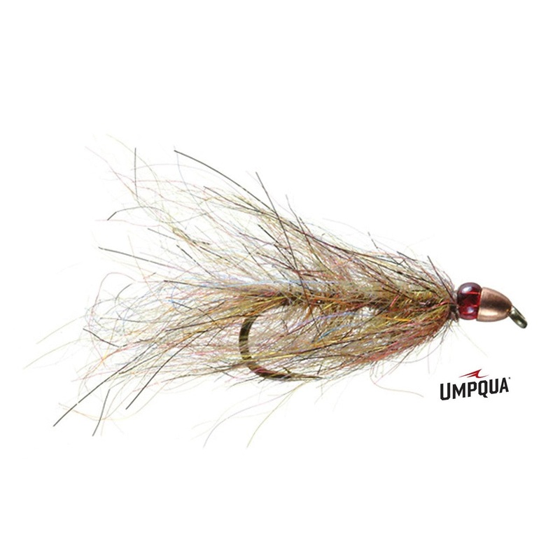 Ruby Eyed Leech – Umpqua|Black/Red|Canadian Olive|8