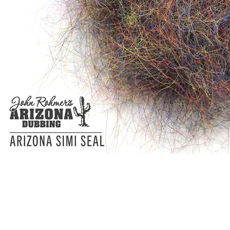 Arizona Simi Seal Dubbing|Amber Olive|Black|Black Blue|Black Gold|Black Magic|Black Peacock|Black Purple|Black Red|Black UV|Blood Leech|Bronzeback|Bronze Peacock|Brown|Brown Brick|Burgundy|Canadian Black|Canadian Brown|Canadian Olive|Canadian Orange|Chart