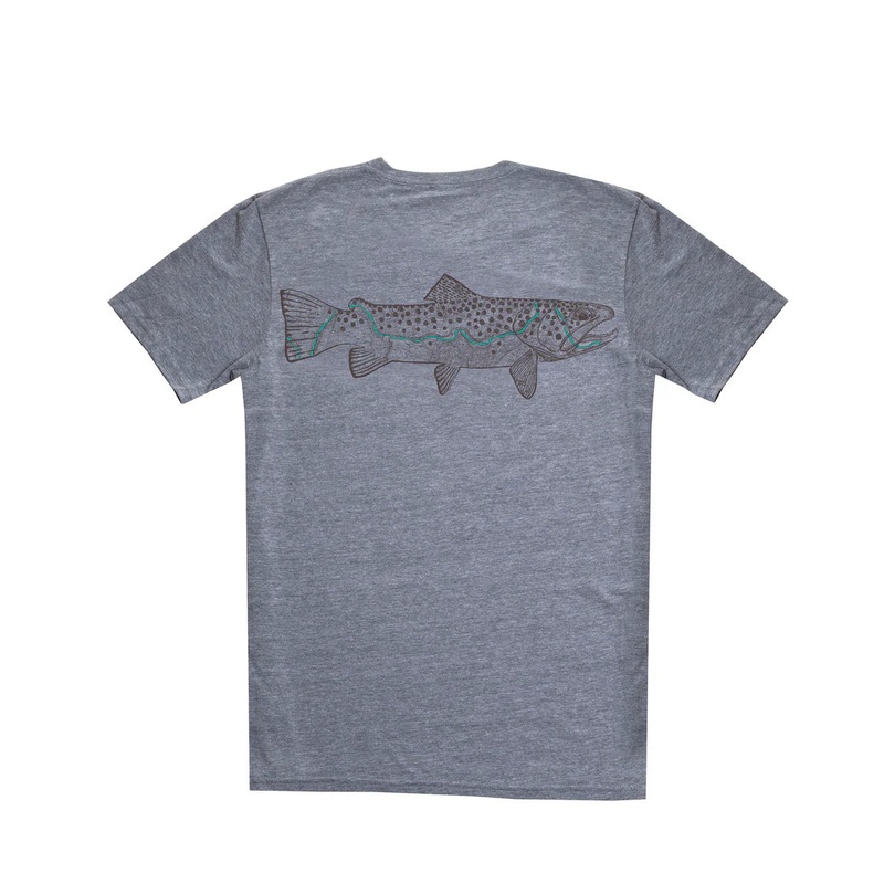 Fishpond Topo Trout Shirt|Medium|Large|X-Large|XX-Large