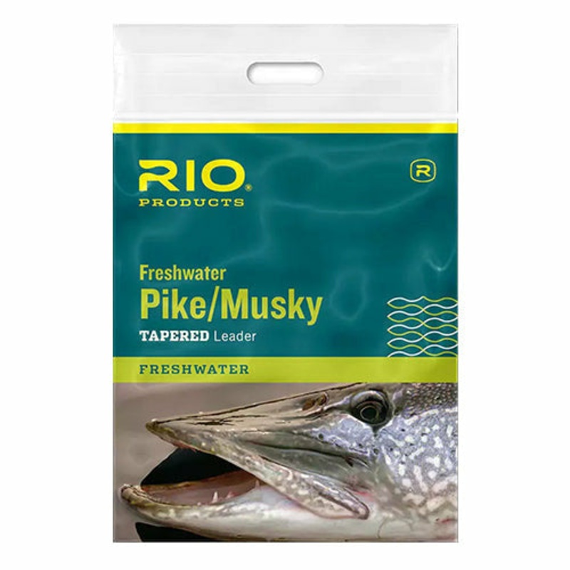 PIKE/MUSKY LEADER|Tapered Leader (Knot-able wire)|Tapered Leader (Wire w/ link)|15lb|20lb|30lb|45lb