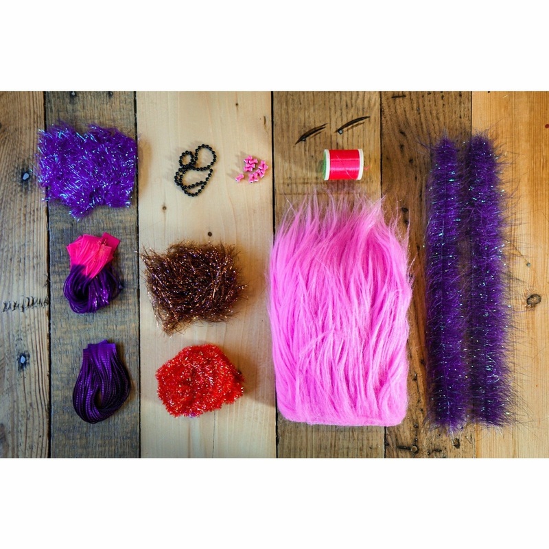 Redfish Ritalin DIY Material Kit – Neon Grape