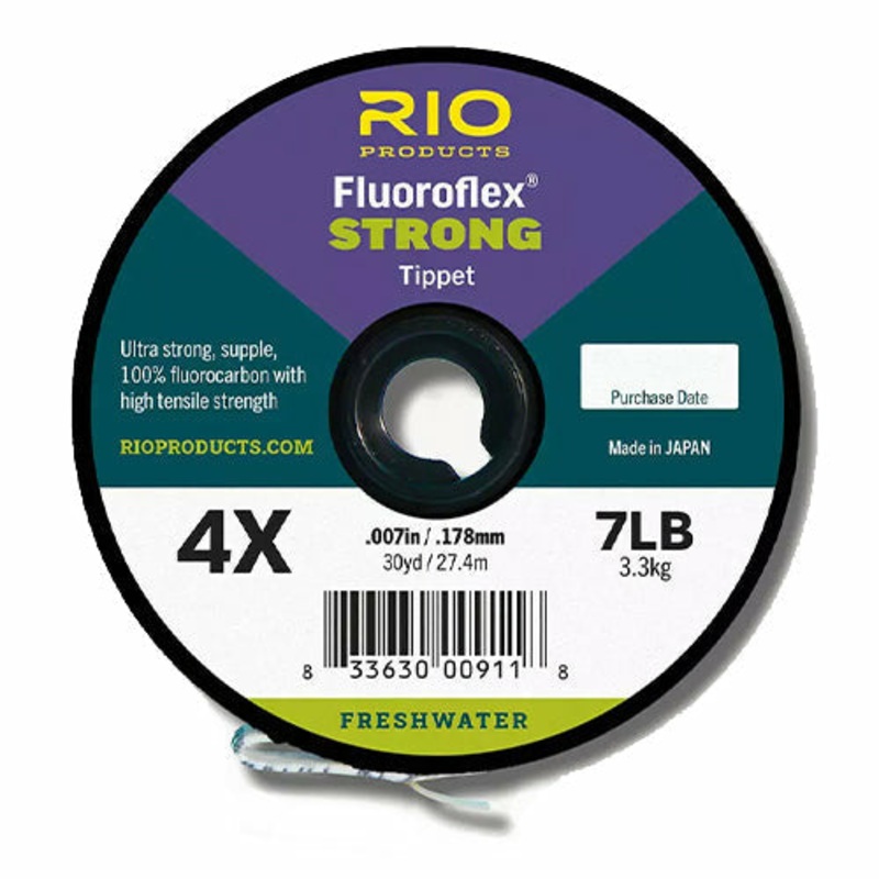 Rio Fluoroflex Strong Tippet|7X|6X|5X|4X|3X|2X|1X|0X