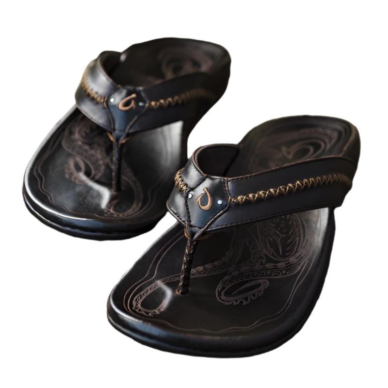 Olukai – Mea Ola – M|Tan / Dark Java|Dark Java|9|10|11|12|13