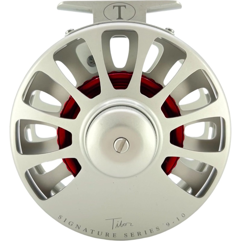 Tibor Sig. Series 9/10 Frost Silver w/ Red Hub (CUSTOM IN STOCK)