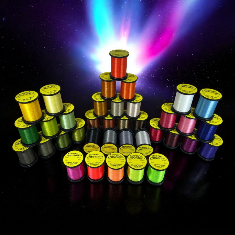 Classic Waxed Threads 6/0 110m spools