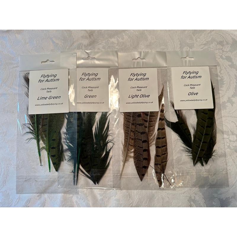 Flytying for Autism – Cock Pheasant Tails