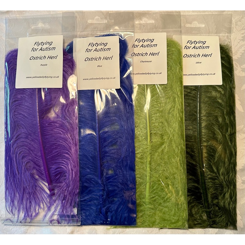 Flytying for Autism – Ostrich Herl