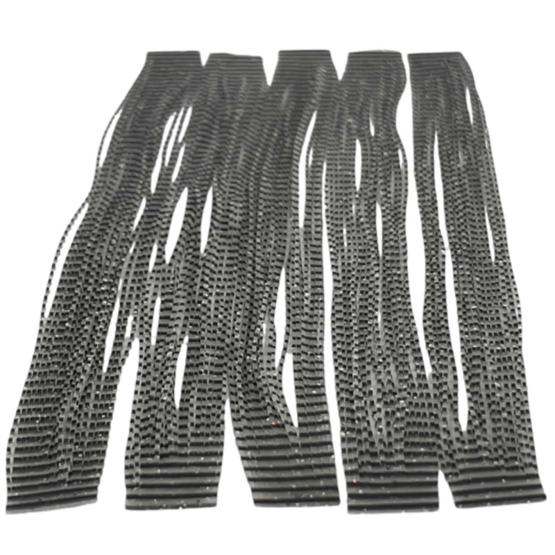 Sililegs – Grizzly Flutter|Black & Hot Chartreuse|Bone|Cobalt Barred|Clear & Blue Flake|Fl. Chartreuse|Fl. Hot Pink|Fl. Shrimp Pink & Gold Flake|Fl. Orange|Fl. Pink|Hot Yellow|Olive|Rootbeer|Smoke & Copper Flake|White