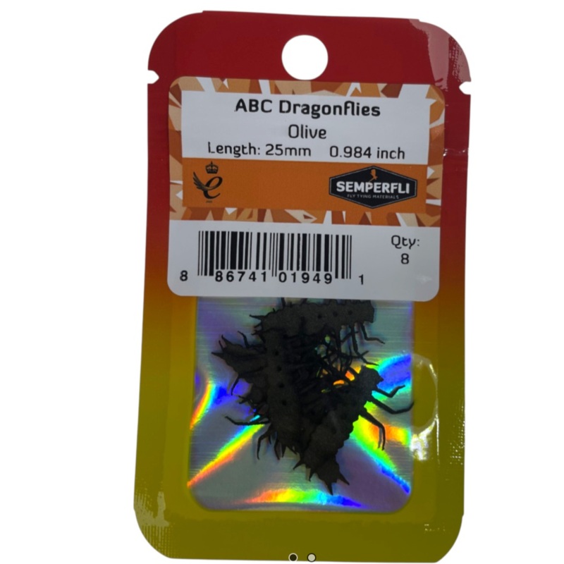 ABC Dragonfly Nymph|25mm|35mm|Olive|Natural