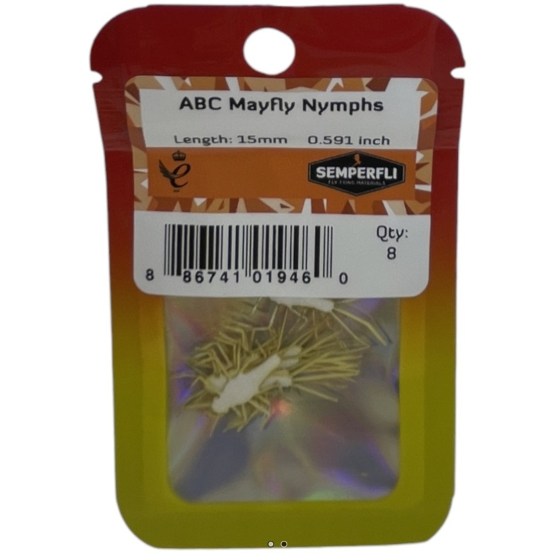 ABC Mayfly Nymphs|15mm|17mm|20mm|25mm|35mm