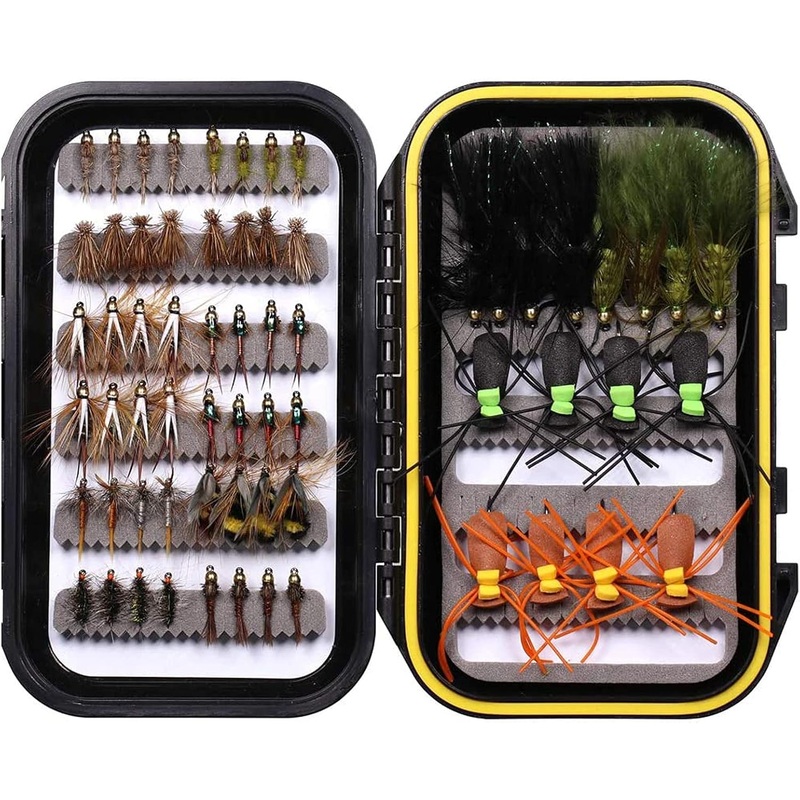 Dry/Wet/Nymph/Streamer Flies Assortment Beginner