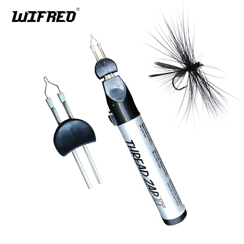 Wifreo Resin Heating Tool Cautery Tool for Egg Ant Fly Tying Removing Loose Fibers Burning Deerhair Wool to Inlay Eyes